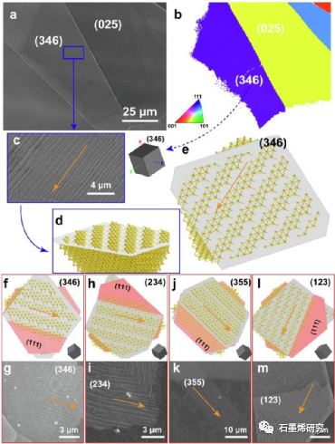 山东大学光学晶体材料国家重点实验室Fapeng Yu和Xian Zhao等--CVD法生长石墨烯过程中铜阶梯束的演化