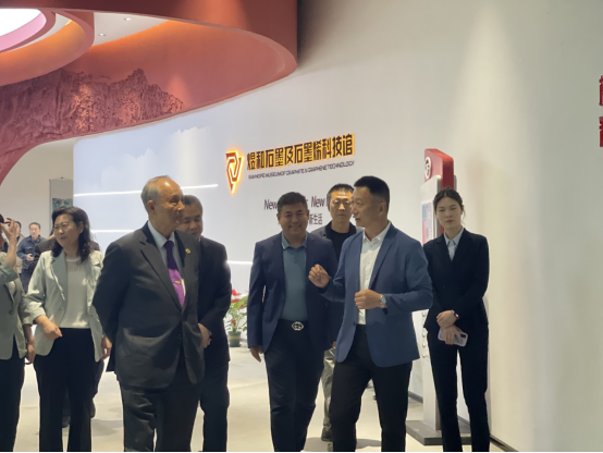 原国民党中央秘书长、原海基会董事长林中森莅临煜和科技馆