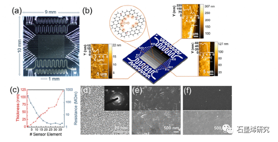 萨拉托夫国立技术大学Victor V. Sysoev等--用于室温下选择性甲醇和乙醇检测的片上多传感器阵列：石墨烯羰基化的商业化