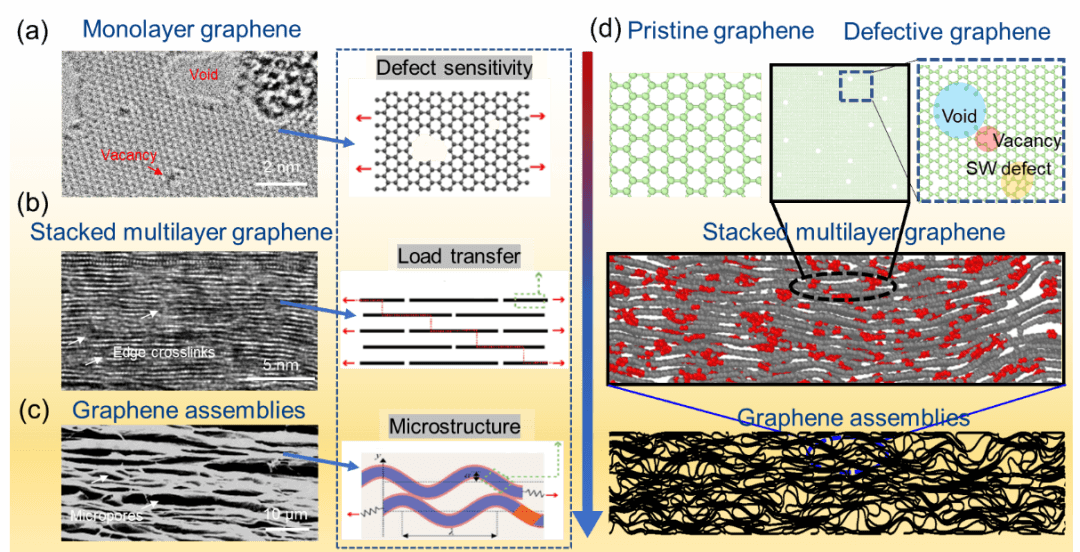 西安交大刘益伦教授课题组 AFM：石墨烯聚集体多尺度强韧化方法