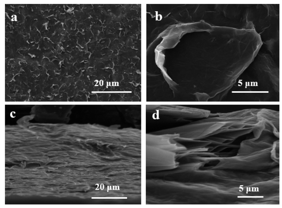 陕西科大《RCS Adv》：超薄独立式石墨烯薄膜，用于高效隔热和电磁干扰屏蔽