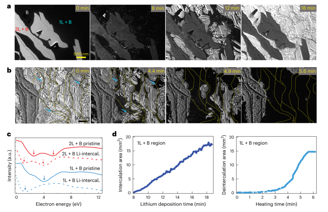 研究透视：Nature Nanotechnology 石墨烯 | 锂插层