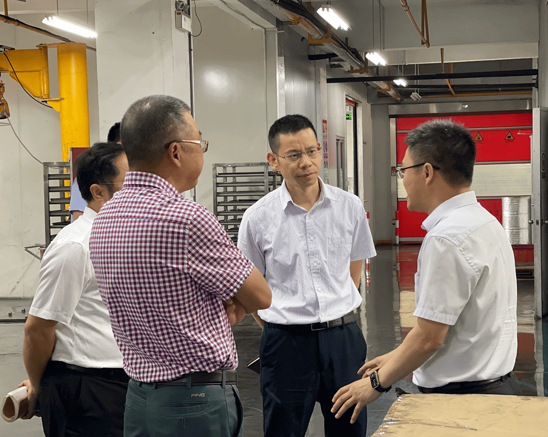 海沧区领导走访调研厦门凯纳