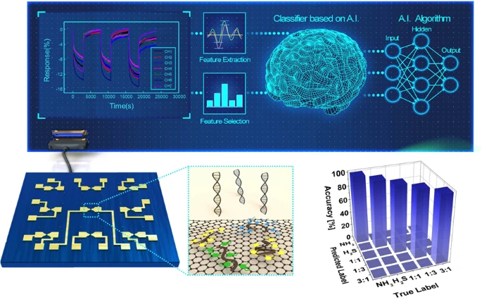 最新成果 | 延世大学Jongeun Choi教授团队：基于人工智能的多重DNA功能化石墨烯传感器用于分析化学蒸汽成分