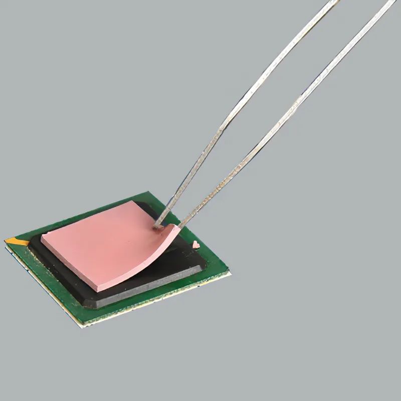 为什么硅胶导热垫片需要背胶?