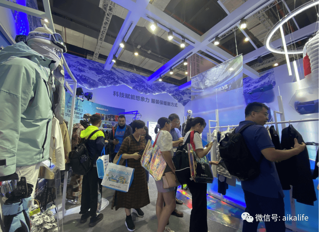 “温暖”2023intertextile秋冬面料辅料展 Aika爱家科技石墨烯引领智能温控服饰新潮流