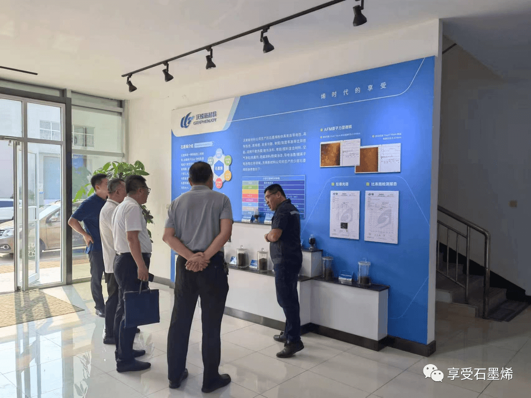 热烈欢迎德州交投集团领导莅临沃烯公司考察指导