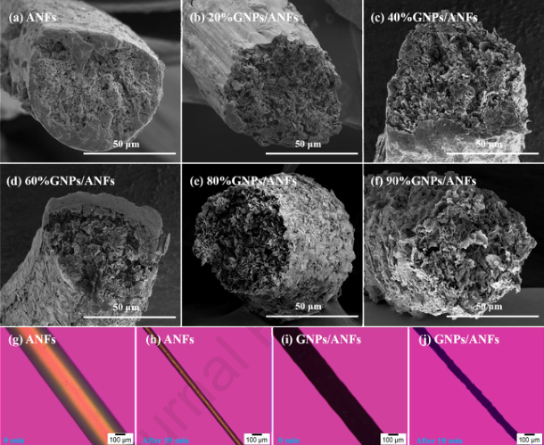 Carbon：湿纺丝法支持石墨烯纳米片的芳纶纳米纤维框架
