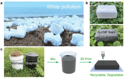 《Small Methods》马里兰大学胡良兵: 3D 打印、高孔隙率、高强度石墨气凝胶