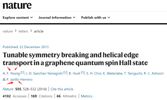 他，魔角石墨烯又一篇Science！