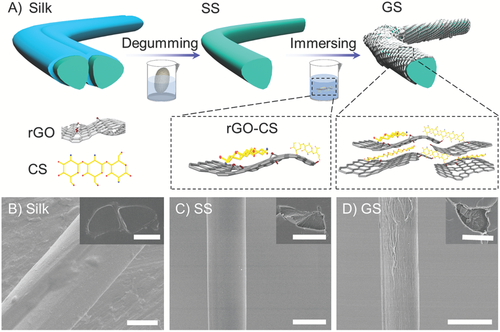北航程群峰《AFM》：给蚕丝披上“石墨烯外衣”，摇身一变成传感器！