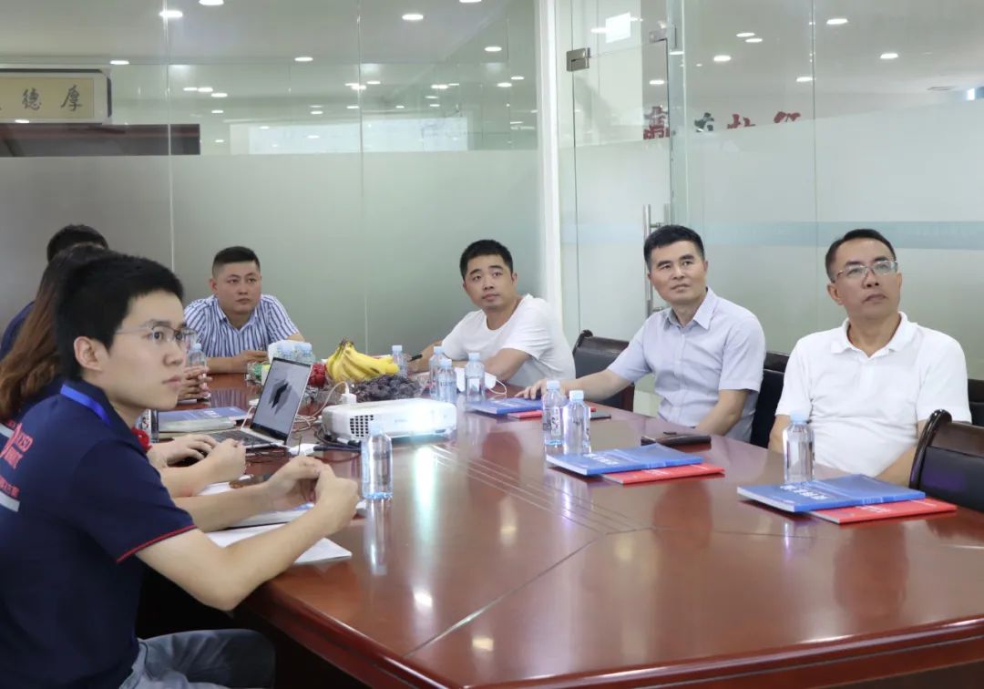 唯美集团研究院一行莅临康烯科技考察交流