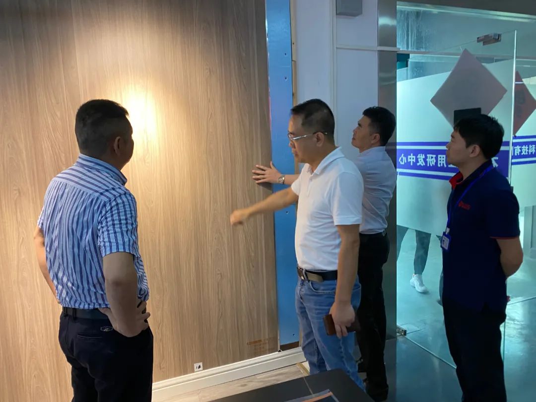 唯美集团研究院一行莅临康烯科技考察交流