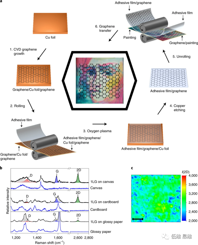 Nat. Nanotechnol.：用石墨烯面纱防止艺术品褪色