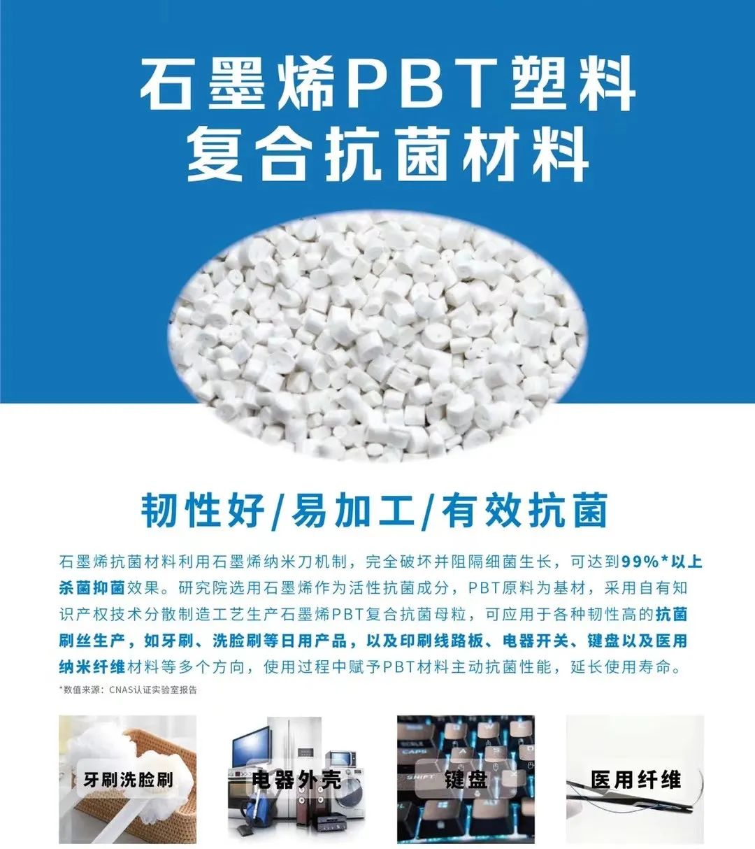 新型石墨烯树脂材料首次亮相<深圳国际塑料橡胶工业展>