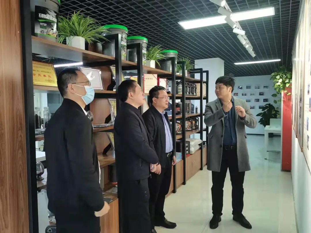 福建永安市委书记傅天宝一行莅临中润超油考察