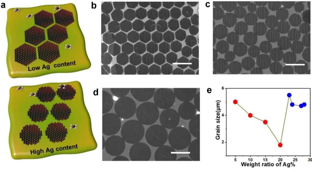耿德超教授、胡文平教授， Chem. Mater. 研究论文：液态铜银合金上制备自组装石墨烯阵列