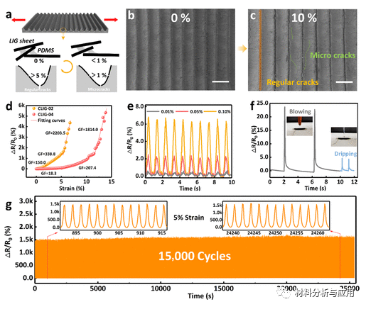 中科院空间应用中心《ACS AMI》:激光诱导波纹石墨烯薄膜，用于集成多模态传感器