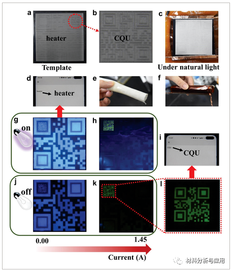 重庆大学《AFM》：基于激光诱导石墨烯的集成发光加解密防伪芯片