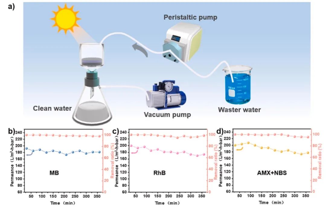 “活性核壳立方体”普鲁士蓝@共价三嗪框架调控氧化石墨烯膜实现快速水传输及光/热催化清洁