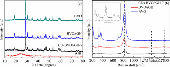 Applied Surface Science：碳点耦合BiVO4 /还原石墨烯水凝胶显著增强光催化降解抗生素性能