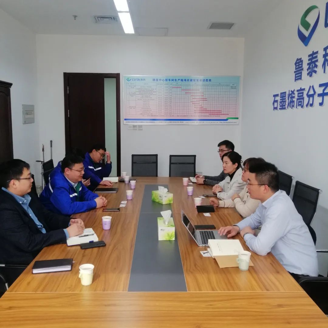 宁波德泰中研信息科技有限公司专家到鲁泰科研分公司进行技术交流