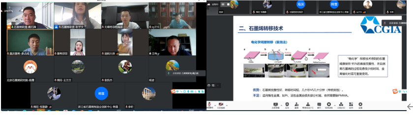 《石墨烯薄膜制备绿色指南》及 《石墨烯-碳纳米管复合导电浆料》两项标准研讨会顺利召开