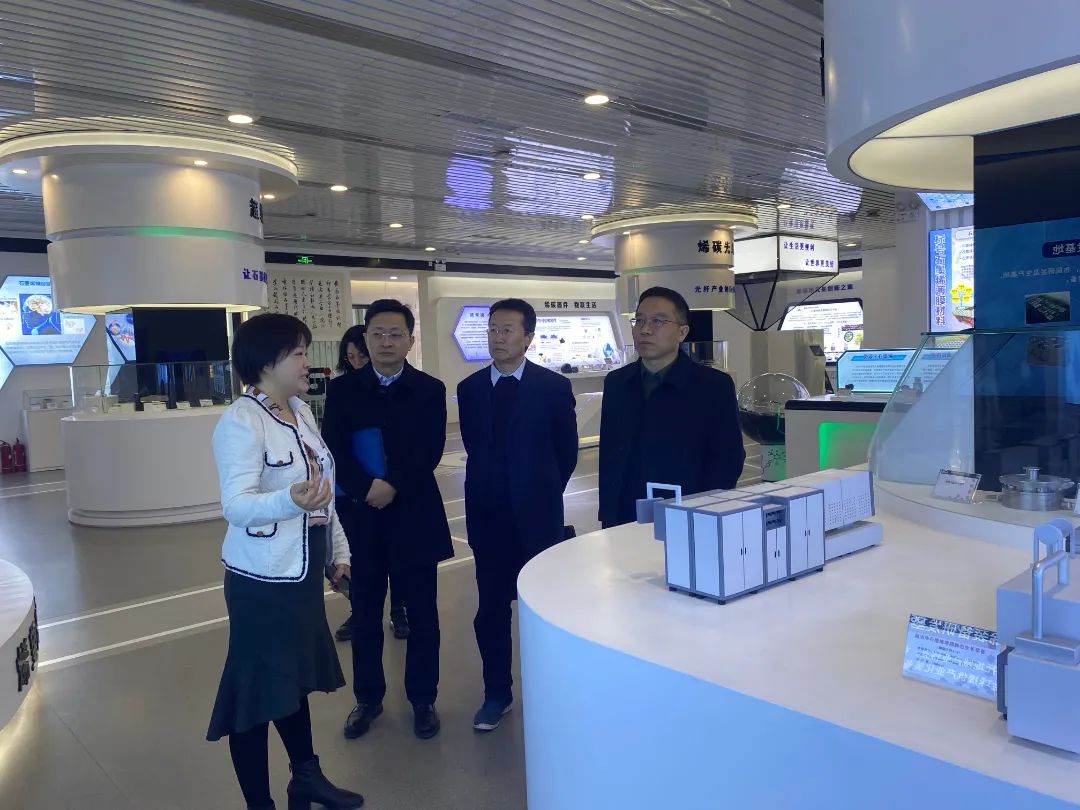 中国航天科工集团第三研究院一行调研北京石墨烯研究院
