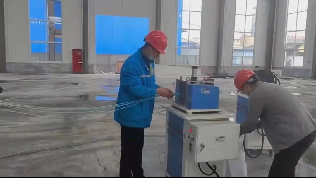 【中心动态】鲁泰科研分公司（研发中心）紧锣密鼓开展新厂区设备安装调试工作