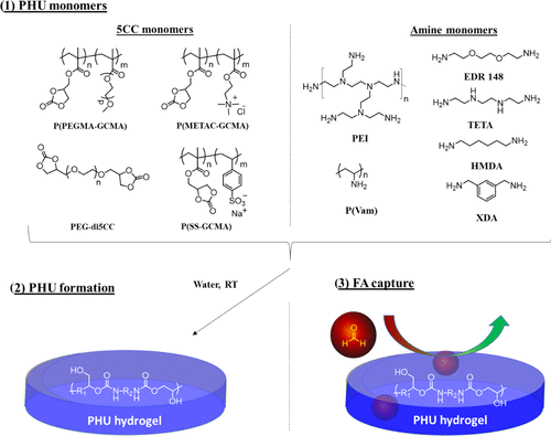用于捕获甲醛的聚羟基聚氨酯水凝胶和涂层！