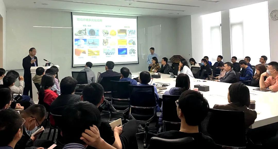 “BGI大讲堂”第5讲，张锦院士为大家分享“烯碳纤维的控制制备与应用探索”