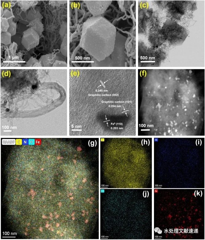 文献速递|四川大学赖波教授团队CEJ：N掺杂石墨烯中封装的Fe活性位点活化PMS–吸附和电子转移主导的非自由基机制