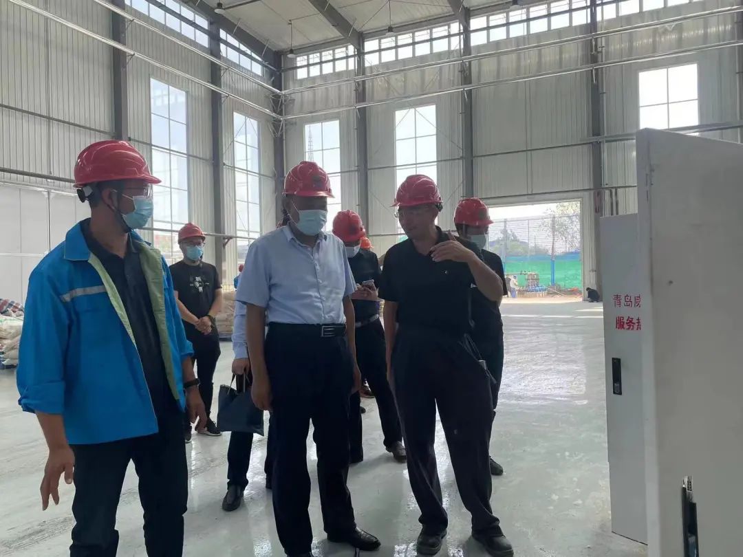 【新闻】贾广海带队到石墨烯高分子复合材料标准化车间检查指导工作