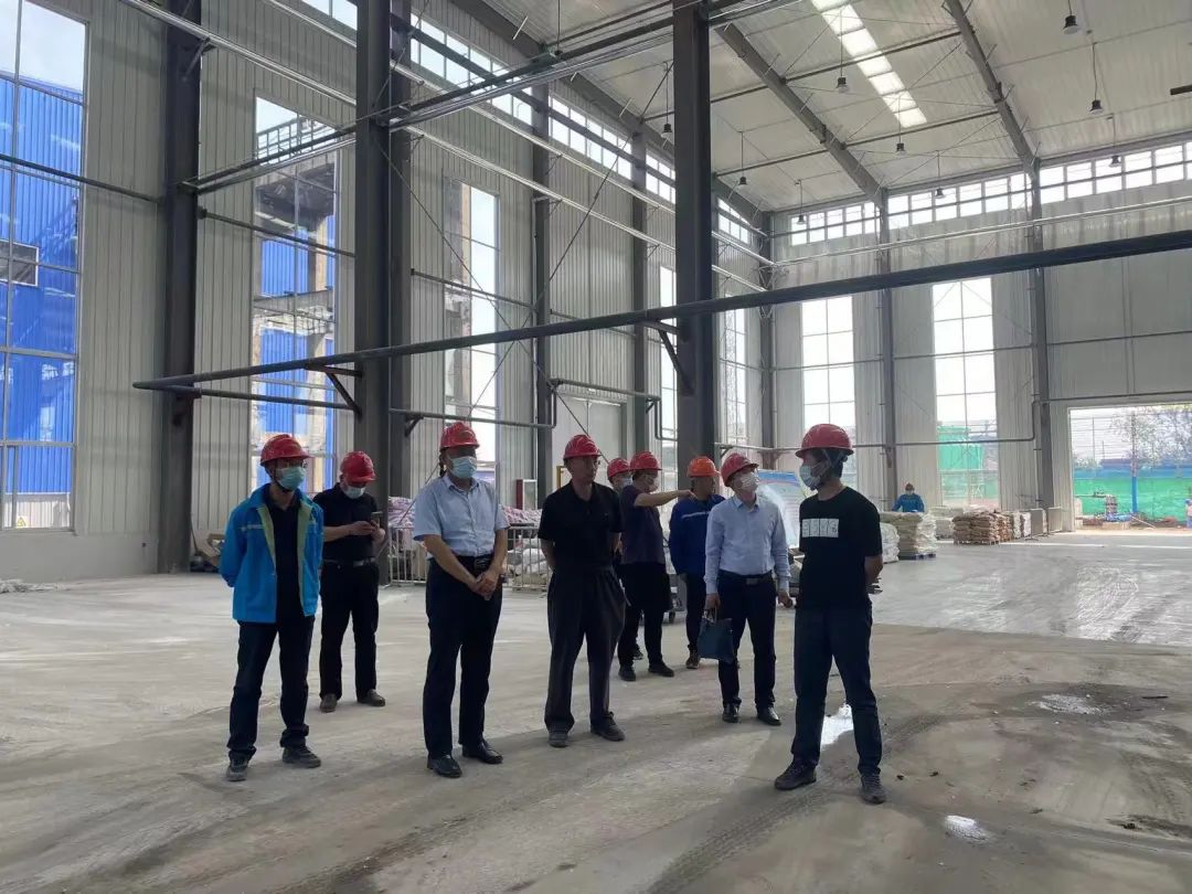 【新闻】贾广海带队到石墨烯高分子复合材料标准化车间检查指导工作