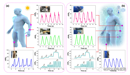 上海海事大学《ACS AMI》：基于银纳米线/石墨烯复合材料的低温可穿戴应变传感器
