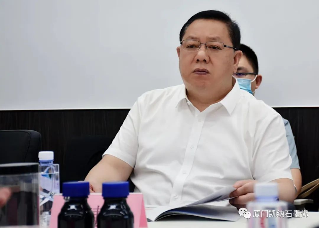 海沧管委会主任、区长龚建阳一行到访厦门凯纳