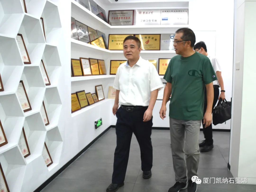 市委常委、海沧台商投资区党工委书记、区委书记游文昌到访凯纳