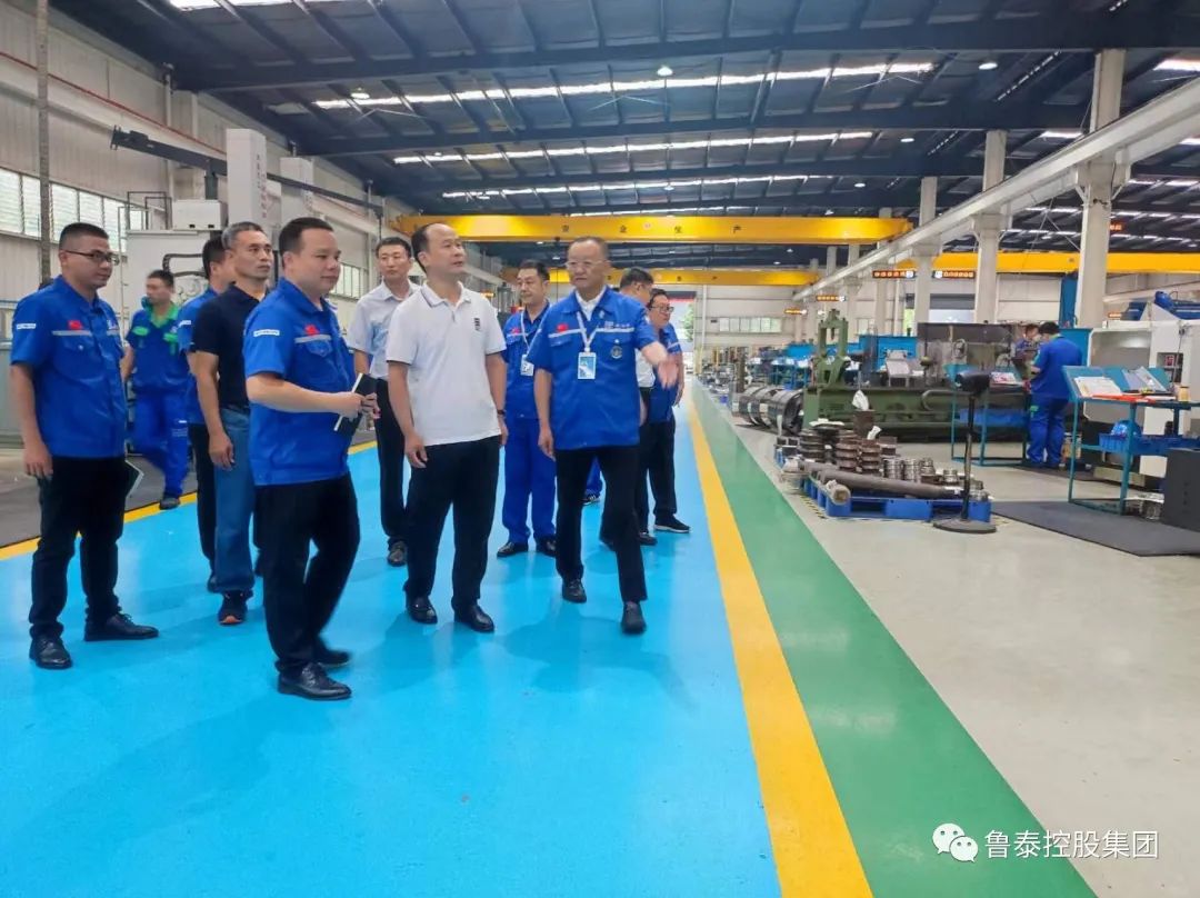 魏忠勋到奥瑞特新能源设备科技有限公司考察