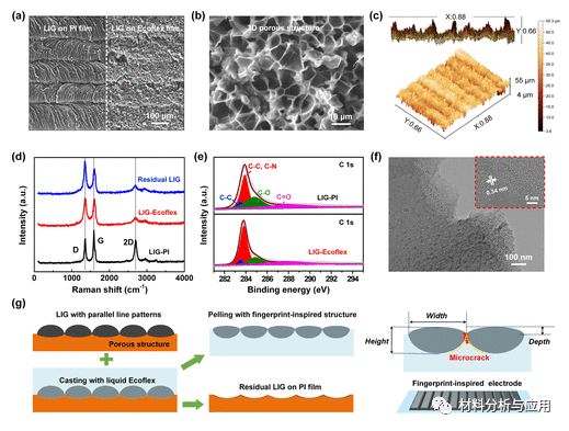 华南理工《ACS AMI》：受指纹启发，基于激光诱导石墨烯的应变传感器