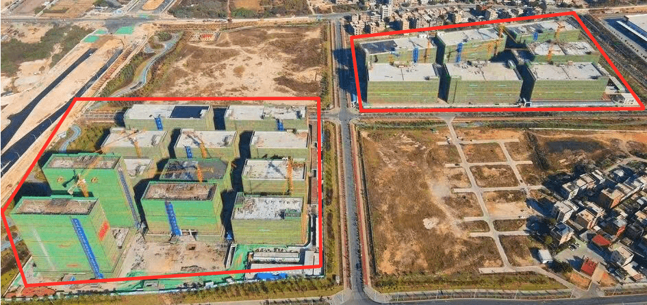 项目攻坚丨火炬石墨烯新材料孵化基地完成建筑结构主体封顶