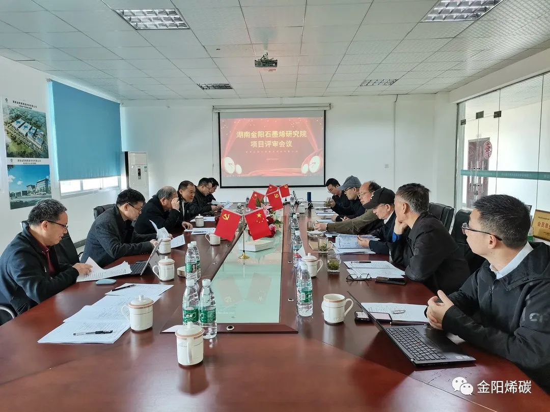 湖南金阳石墨烯研究院2022年项目评审会顺利召开
