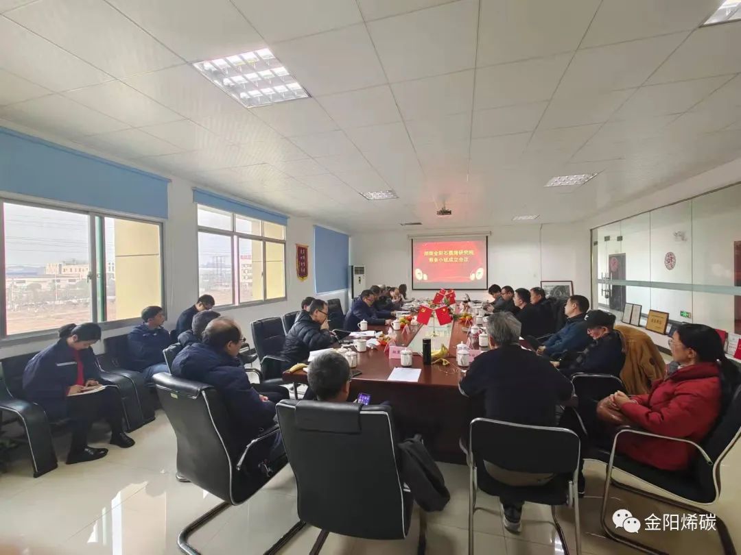 湖南金阳石墨烯研究院筹备小组成立会议顺利召开