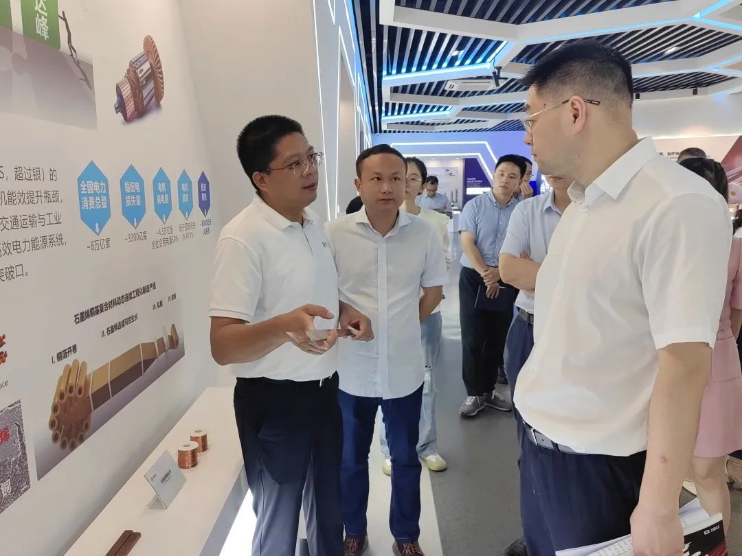 宁波市镇海区区长林斌一行调研浙江省石墨烯创新中心