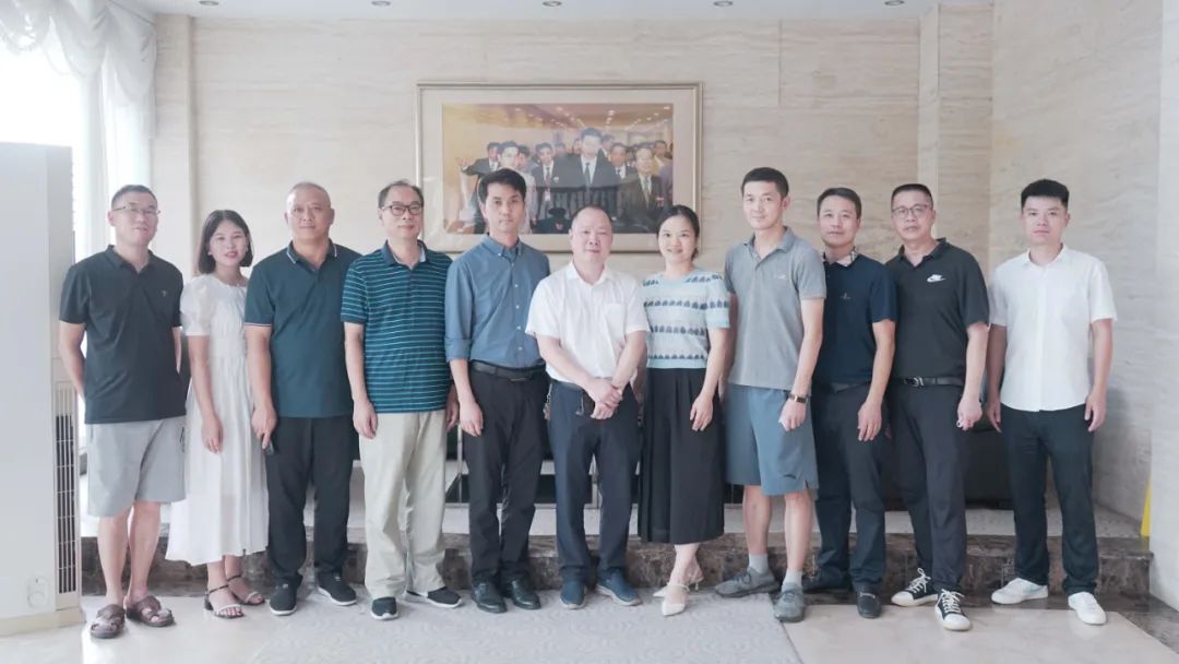 湖南耒阳经济开发区管理委员会副主任郭伟一行莅临高烯科技调研指导!