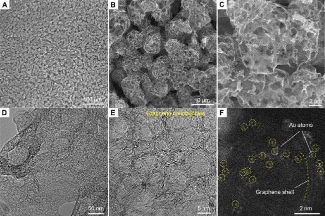 ​武汉大学今日ACS Nano：氮掺杂石墨烯纳米气泡负载贵金属原子，仿生叶片光催化还原CO2！