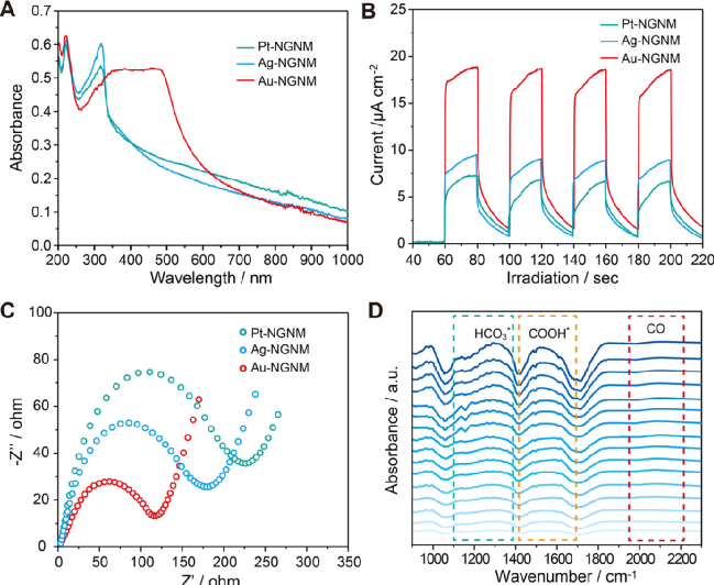 ​武汉大学今日ACS Nano：氮掺杂石墨烯纳米气泡负载贵金属原子，仿生叶片光催化还原CO2！