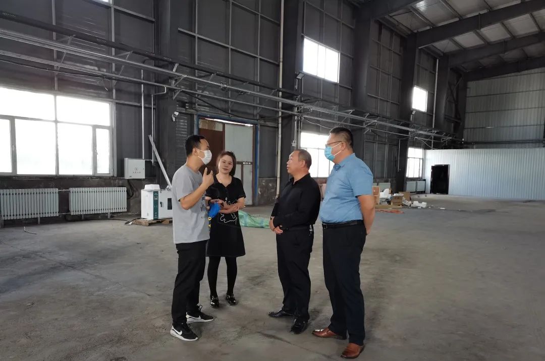 兴和县委组织部莅临创新中心参观交流