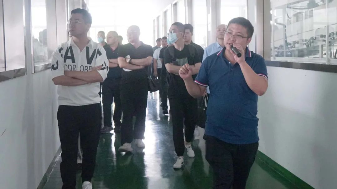 烯·见未来——海宁市考察团莅临高烯科技调研指导!