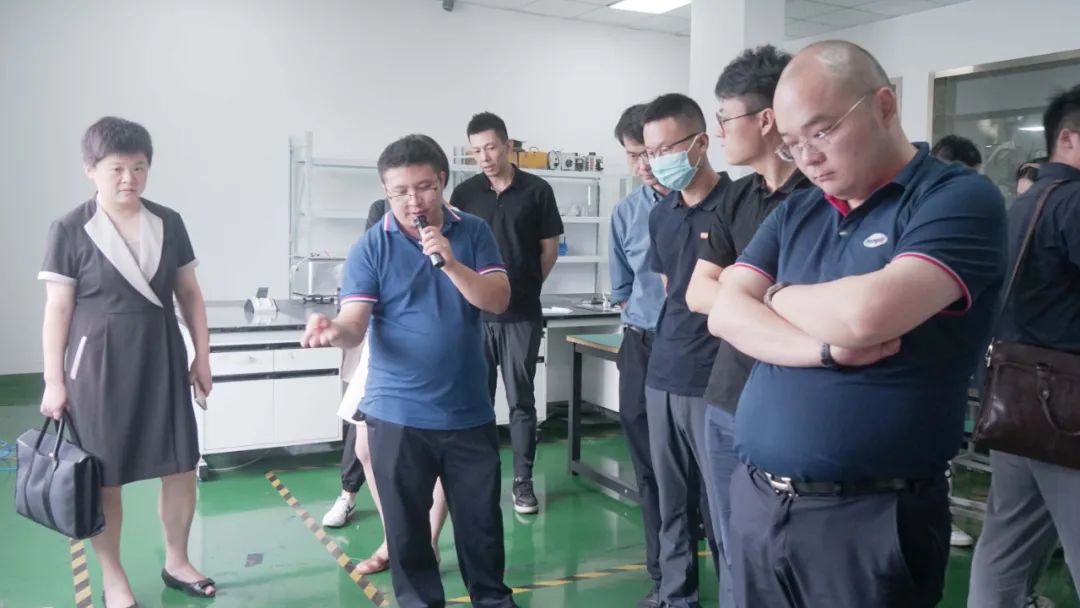 烯·见未来——海宁市考察团莅临高烯科技调研指导!