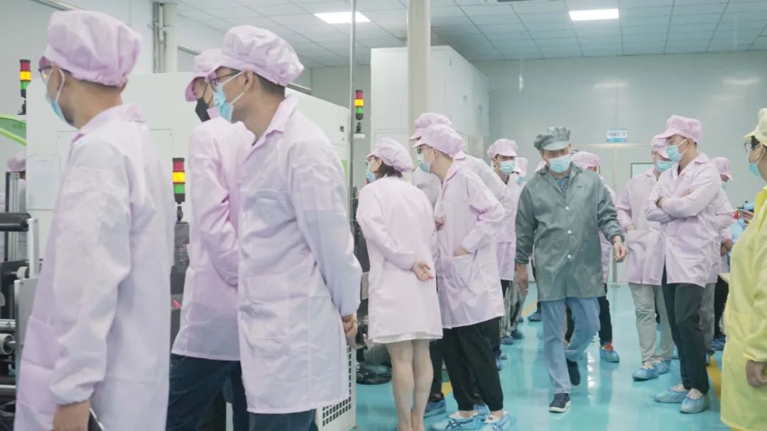 烯·见未来——海宁市考察团莅临高烯科技调研指导!